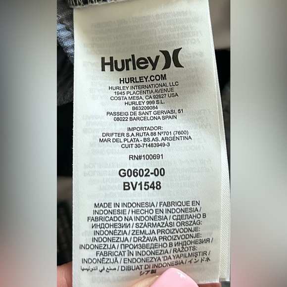 Hurley Men’s Floral Print 6” Shorts Size XXL NWOT - Picture 8 of 9